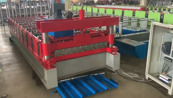 A dupla camada de Haide que forma a máquina corrugada e do metal de IBR folha do telhado lamina a formação da máquina