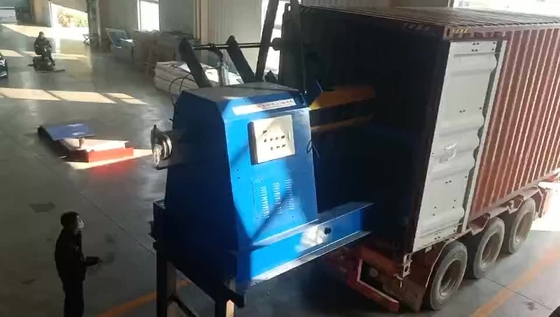 Bobina de aço Decoiler da máquina hidráulica de Decoiling da folha para a venda